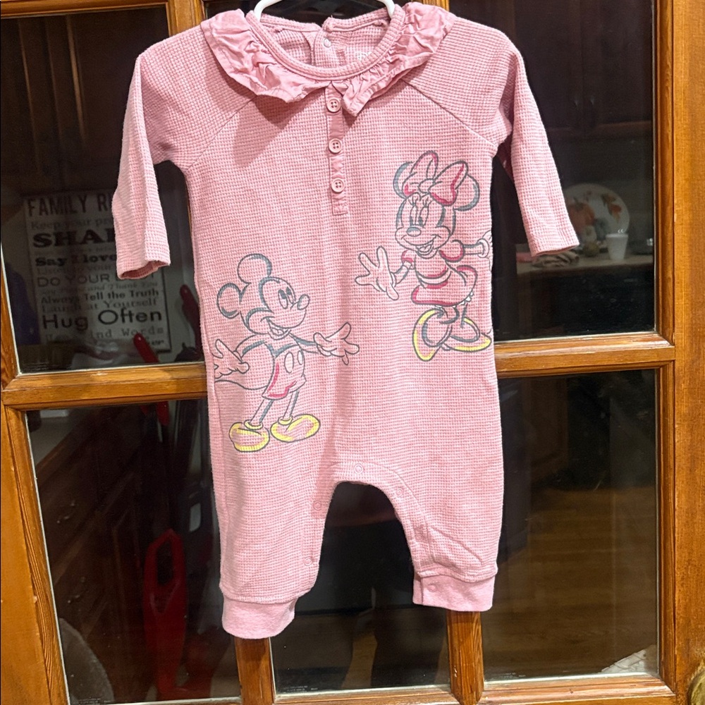 Disney Baby Blush Pink Outfit worn 1x